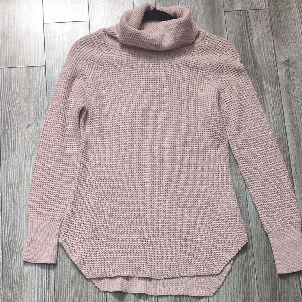 NOA Women's Pink Turtleneck Sweater XS